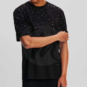 Camiseta de Hombre con Pedrería de Último Diseño y Alta Calidad, Nueva Llegada, Ligera, 2026, en Venta Online - Product Image 2