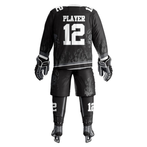 Dernier modèle de maillot de hockey sur glace personnalisé pour homme, taille adulte, 100% polyester, maillot de hockey sur glace sublimé personnalisé pas cher pour équipe - Product Image 2
