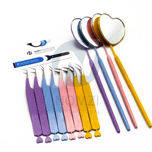 RISI Espejo de Maquillaje Metálico al por Mayor, Herramientas para Pestañas, Espejo con Mango de Diamantes Hello Kitty para Extensiones de Pestañas, Proveedor - Product Image 4