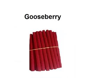 Bâtons d'encens de groseille à maquereau naturelle approvisionnement en gros au meilleur prix (rouge) - Product Image 1