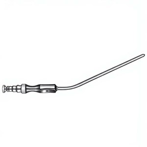 Tube d'aspiration Frazier 19 cm / 7-1/2 pouces de diamètre 2,3 mm Fr 07 Instrument chirurgical de précision pour l'aspiration efficace des fluides - Product Image 4