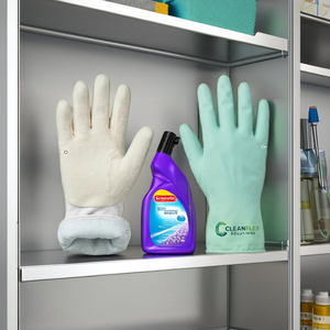 ถุงมือกันหนาวแบบใช้ซ้ำได้ ระดับมืออาชีพ ยี่ห้อ Vourex ยาวถึงข้อศอก ผลิตจากผ้าฝ้าย สำหรับใช้ในบ้าน ปราศจากน้ำยาง ระบายอากาศได้ดี บุไมโครไลน์  กันลื่น จับกระชับมือ - Product Image 1