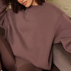 Soldes d'automne : Pulls amples en coton brodés pour femmes, sweats à col rond oversize pour filles - Product Image 5