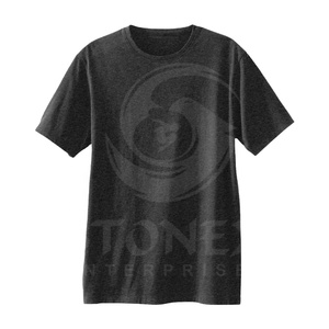 เสื้อยืดคอกลมทรงหลวมผ้าฝ้าย 100% คุณภาพสูงแบบ OEM สกรีนโลโก้แบรนด์ของคุณเองได้ เสื้อยืดลำลองสำหรับผู้ชาย - Product Image 1