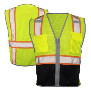 Diseña Tu Propio Logotipo, Chaleco de Seguridad para Hombre, Personalizado, Multibolsillos, Chaleco Reflectante de Trabajo de Alta Calidad - Product Image 4
