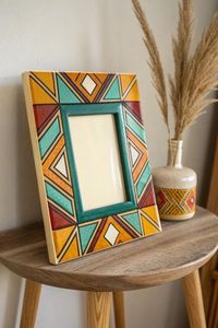 Custom Transparent Epoxy Resin Wooden <b>Picture</b> <b>Frame</b> Solid Walnut <b>Wood</b> Photo <b>Frame</b> Luxury Home Decor Accessories - Product Image 2