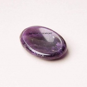 Wholesale High-Polished Agate Natural Stone Best Quality Amazonite Healing Worry Stone Feng Shui <b>Crystal</b> Gemstone Love Mascot - Product Image 2