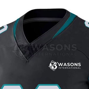 Maillots de football américain en gros, uniformes d'équipe personnalisés, shorts pour hommes, 100% polyester, séchage rapide, tissu léger et respirant - Product Image 3