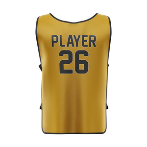 Custom Sublimated Soccer <b>Training</b> <b>Bibs</b> Breathable Quick Dry Mesh Football Practice Vest Team Sportswear OEM - Product Image 5