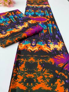 African Wax Printed Cotton <b>Fabric</b> Freetown Premium Quality for Stylish Dresses Traditional Outfits and Home Decoration - Product Image 2