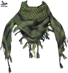 Foulard arabe Shemagh en coton camouflage avec logo personnalisé, Keffiyeh du désert respirant, coupe-vent et anti-poussière pour activités de plein air - Product Image 6