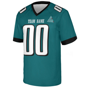 Conjunto de Camisetas de Fútbol Americano Personalizadas con Estampado Frontal, Estilo Urbano, para Adultos, de Secado Rápido, 100% Poliéster - Product Image 2