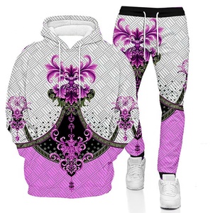 Econex Sports 2025 Hommes Logo Personnalisé Sweats à Capuche Survêtement Sportswear Loose 3D Imprimé Personnalisé Tissu Tricoté Saison Automne - Product Image 1