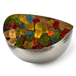 Bol à salade en acier inoxydable avec ustensiles de service, bol mélangeur martelé avec couvercle, bol de service de luxe pour cuisine, salle à manger, fête, maison - Product Image 2