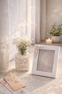 Contemporary Resin Photo <b>Frame</b> with Modern Artistic Style for Family and Wedding <b>Pictures</b> - Product Image 3