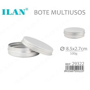 Contenitore in Latta Multiuso ILAN 8.5x2.7cm 100g Barattolo per Conservazione - Product Image 3
