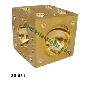 Juego de herramientas de latón para conformar joyas, bloques de doming de 1 a 2.5 pulgadas para dar forma a metales | N.° de artículo GS-581 - Product Image 1