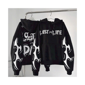 Sudadera con capucha verde oliva oscuro con cremallera |   Sudadera con Capucha Extra Grande | Chaqueta con Capucha Estilo Urbano | Fabricante de Marca Privada OEM - Product Image 3