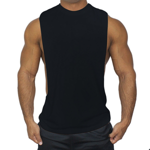 New Men's Muscle T-Shirts Sleeveless <b>Vest</b> Gym Workout <b>Stringer</b> Weightlifting Singlet Bodybuilding Fitness Tank Tops - Product Image 3