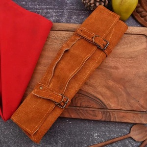Juego de Cuchillos de Cocina de Acero de Damasco Hechos a Mano, 5 Piezas, con Mangos de Resina Ambidiestros, Acabado Cepillado, Hojas de Borde Recto - Product Image 6