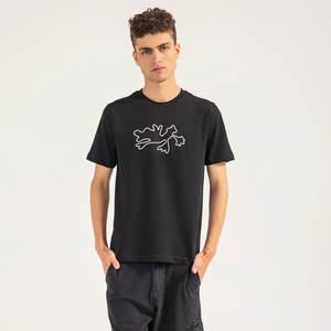 Camiseta Casual con Estampado Serigrafiado, Cuello Redondo, Color Personalizado, Algodón y Poliéster, Camisetas para Hombre, Gran Venta - Product Image 4