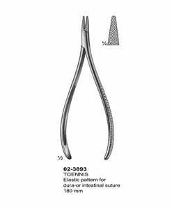 ที่จับเข็มทอเนนิส ดูรา ขนาด 180 มม. |   สแตนเลสเกรดพรีเมียม - Product Image 1