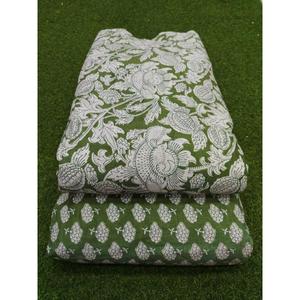 Tela de Algodón Puro con Estampado Floral de Primera Calidad, Material Suave y Cómodo para Confección de Kurti, Camisas, Manualidades y Ropa de Verano - Product Image 6