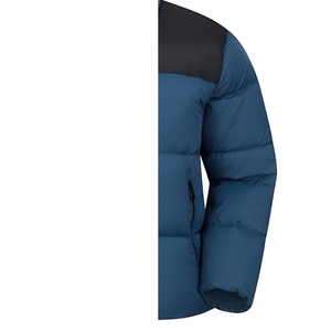 Wholesale Custom OEM Printed Canvas Puffer <b>Jacket</b> Men Plus Size Option Waterproof Breathable Eco-Friendly Casual Winter Front - Product Image 4