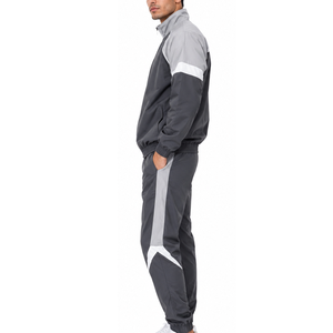 Survêtement en nylon pour homme de qualité supérieure, léger, pour le jogging en plein air, fournisseur de vêtements OEM ODM, marque privée, usine de survêtements en nylon pour homme - Product Image 5