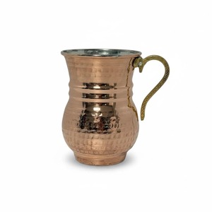 Verres à eau en cuivre modernes pour table et usage domestique ou en restaurant, et métal très demandé - Product Image 1