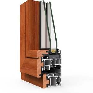 Perfil Cuadrado de Aleación de Aluminio Serie 6000 CNW Group, Perfiles T3-T8 para Puertas y Ventanas, Servicios de Corte y Doblado, Modelo 120305 - Product Image 2