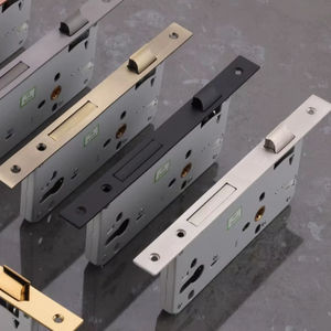 Poignées de meuble cylindriques modernes robustes à 3 broches en laiton massif et zinc pour mobilier de bureau, d'hôpital et d'école - Product Image 3