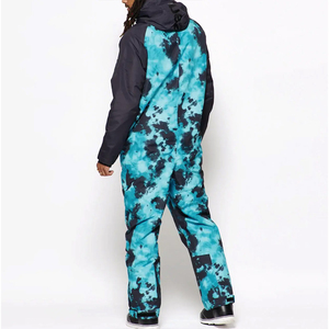 Unisex Winter Snow Suit 2-Piece Hooded Windproof Jacket Pants Set Adult Outdoor Sport Wear for Technology 1900g - Product Image 3