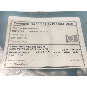 AMAT 0021-06101 ANILLO DE SIRETTE DE 8", 500C0010, 170907 - Equipo y Piezas de Semiconductores de Confianza de Marca Global - Product Image 4