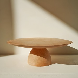 Soporte de Madera para Tartas, Exhibidor de Postres, Soporte para Servir Pizza y Tartas para Decoración de Fiestas y Vajilla, Soporte para Tartas al Precio Más Bajo - Product Image 1