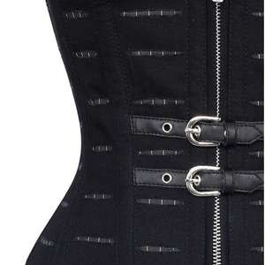 Corsets vintage pour femmes, sexy, gainants, respirants, en cuir moderne, pour grandes tailles - Product Image 3