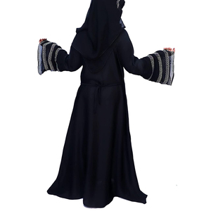Abaya élégante pour femmes, vêtements islamiques modestes, coupe ample, manches longues, robe traditionnelle confortable pour tous les jours - Product Image 6