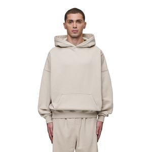 Factory <b>Direct</b> Customized Pullover Hoodie 100% Cotton Fleece Embroidered <b>Beaded</b> Winter Low MOQ Supplier - Product Image 6