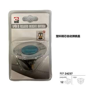 12/U Bouchon de vidange universel escamotable pour éviers - Product Image 3