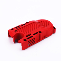 Couvercle de moteur en fonte d'aluminium de fonderie à oxydation anodique usinée CNC personnalisée pièce de rechange de pompe à main pour chariots élévateurs pièces automobiles