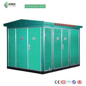 सोलर विंड पावर स्टेप अप ट्रांसफार्मर सबस्टेशन pv ग्रिड बेल्ट और सड़क ऊर्जा परियोजनाओं के लिए प्रीफैब्रिकेटेड यूनिट - Product Image 3