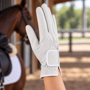 Meilleur prix, gants d'équitation antidérapants, coupe-vent, absorbant la transpiration, gants et mitaines d'équitation pour usage équestre - Product Image 2