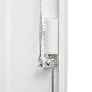 Armoire de rangement en métal à étagère réglable avec portes verrouillables Home Office School ou Garage Use Folding Classing Storage - Product Image 6