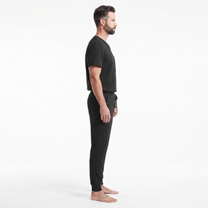 Ensemble de vêtements médicaux pour hommes sur mesure, coton et élasthanne, pantalon de jogging, uniforme d'infirmière, vêtements de travail pour hôpital et soins de santé - Product Image 4