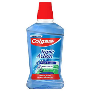Colgate Total Pro Shield Protection 12 heures Bain de bouche Menthe verte 33.8oz / 1L - Product Image 5