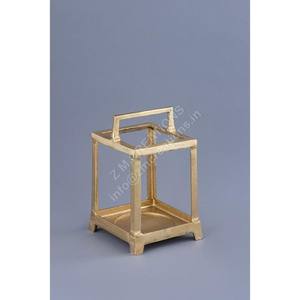 Support de bougie chauffe-plat doré, lanternes de luxe, décoration de mariage et de festival, support de bougie en métal résistant à la chaleur, prix abordable - Product Image 1