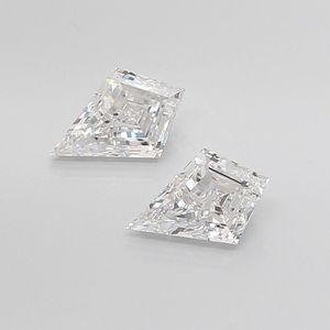 Prix de gros : Paire de diamants de laboratoire taille cerf-volant, pierres lâches, 0,40 CT - 1,00 CT, certifiés IGI, couleur DEF VVS, clarté EF VS1, vente en gros - Product Image 1