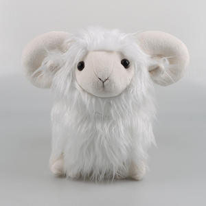 Greenmart OEM Peluche Mouton des Highlands Personnalisée en Laine Douce et Mignonne avec Doublure en Maille de Polyester Cadeaux Amusants Vente en Gros Direct Usine - Product Image 4