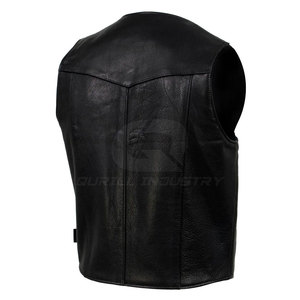 Veste en cuir décontractée authentique pour l'hiver, en coton, coupe confortable, conçue pour un usage quotidien, facile à superposer, allure tendance et durable - Product Image 4