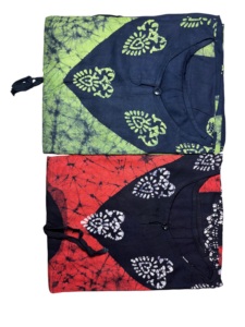 Vestido Largo Informal de Verano para Mujer, Estampado Paisley Batik Hecho a Mano, Transpirable, de Algodón, Estilo Kaftan, Holgado, para Vacaciones - Product Image 6